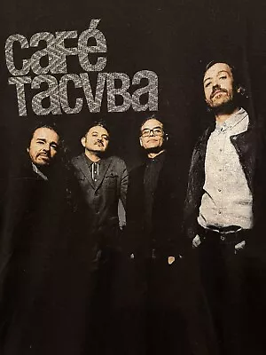 Cafe Tacvba Band Music Gira El Objeta T-shirt Size M Adult • $18.99