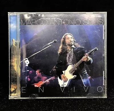 Marco Antonio Solis CD Marco Antonio Solis En Vivo CD 2000 Spanish Music • $9.99