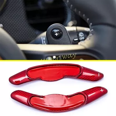 Carbon Fiber Steering Wheel Paddle Shifter Extension For Mini Cooper S SD JCW • $72.89