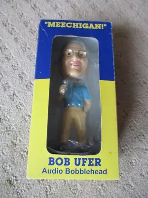 Bob Ufer Michigan Wolverines Football Bobblehead Legendary Broadcast Big House • $99.99