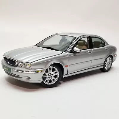 1/18 Maisto Special Edition Jaguar X-Type 2001 #31621 Silver Diecast Car W/Box • $34.95