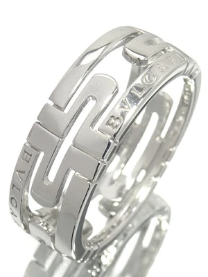 $943.47 • Buy BVLGARI K18WG Parentesi Ring #T139