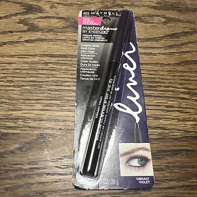 Maybelline-Master Drama-Cream Pencil Liner-#405 Vibrant Violet-NEW! • $9.09