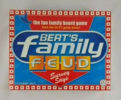 New - 2006 Bert's Family Feud Board Game Bert Newton Game Show Crown & Andrews • $29.99