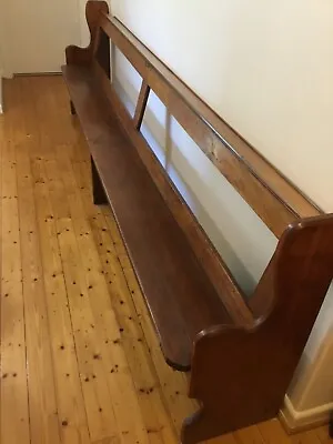 Antique Church Pew - Cedar - Restored. Very Good Condition.  3metres Long  • $550