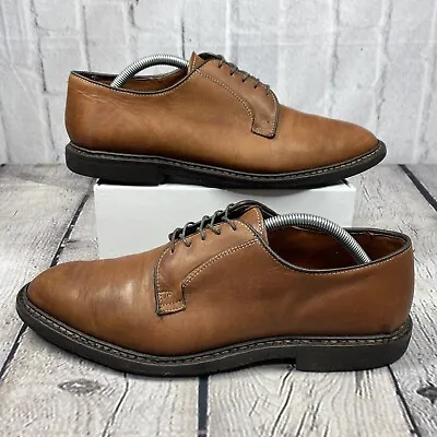 Allen Edmonds Mens Badlands Brown Lace Up Oxford Comfort Shoes Size 10 D 1005 • $80