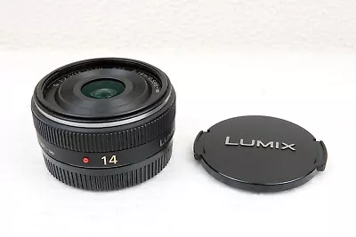 PANASONIC LUMIX G 14mm F2.5 ASPH PRIME LENS H-H014 - VERY GOOD CONDITION • £140