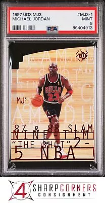 1997 Ud3 Mj3 #mj3-1 Michael Jordan Bulls Hof Psa 9 • $7.50