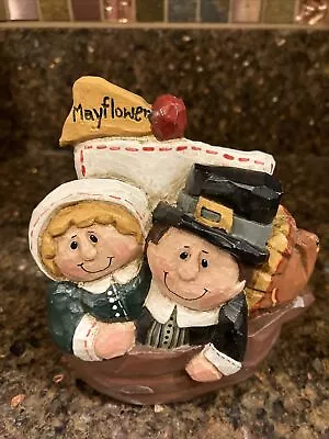 THANKSGIVING Midwest Of Cannon Falls Mayflower Pilgrims 4  Figure - Eddie Walker • $9.50