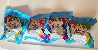 Vintage 1998 McDonald’s Furby Happy Meal Toys LOT Of 4 • $10