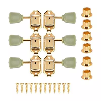 Electric Guitar LP Tuning Pegs Tuners Vintage Les Paul Gold 3x3 3L3R • $13.42