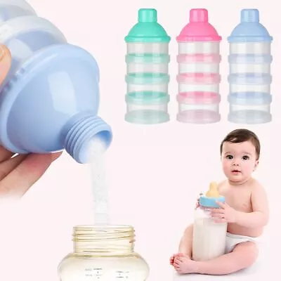 Milk Powder Container Food Storage Box Baby Milk Bottle Formula Dispenser • £5.05