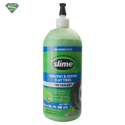 $49.99 • Buy Slime Tire Sealant Puncture Repair Bike 946mL No More Flat Bicycle Tyres