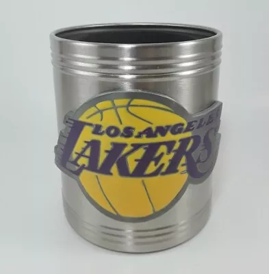 Los Angeles Lakers NBA Metal Kaddy Can Koozie Coozie Basketball Drink Holder • $12.50