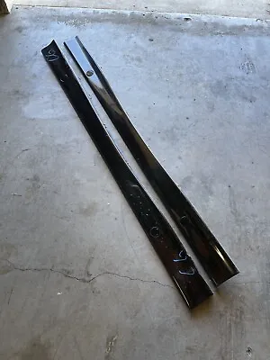 1992-1999 BMW E36 M3 Twists Side Skirt Rocker Panel Pair Black Original OEM Set • $219.99