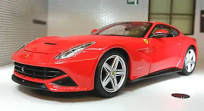 1:24 2015 Ferrari F12 Berlinetta V Red Detailed Scale Diecast Model Car 26007 • £29.40