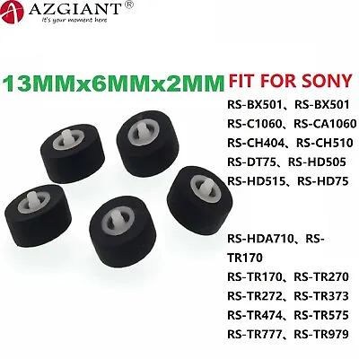 £4.74 • Buy 1x Pinch Roller Audio Belt Pulley Tape Recorder Wheel For SONY Technics RS-CH770