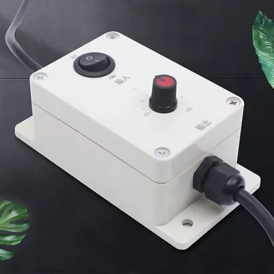 AC 110-220V Variable Speed Controller With Switch For Electric Motor Device • $28.50