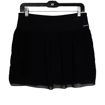 Mondetta Womens Skort Skirt Medium Black Pleated Athletic Tennis Running Gym M • $12.06