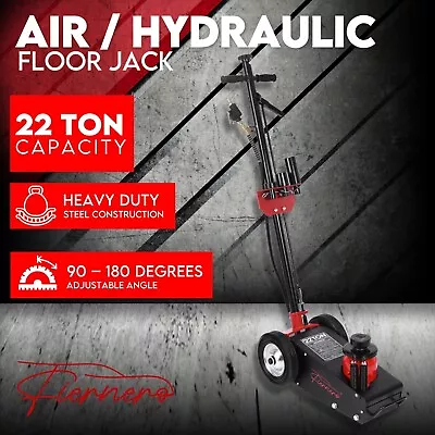 Low Profile Air Hydraulic 22 Ton Trolley Jack Truck Garage Floor Tool New +s • $290