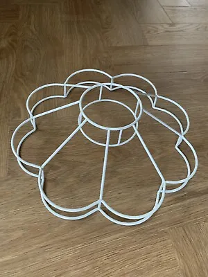 £24 • Buy 12” Carousel/ Tiffany Style Daisy Flower Frame For Pleated Soft Lampshade
