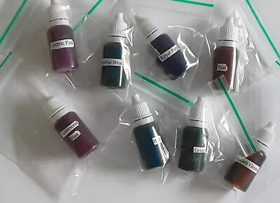 Mathmos Lava Lamp/Glitter Lamp Water Fluid  Dye - 10ml Sample Covers   30+Lamps • $4.95