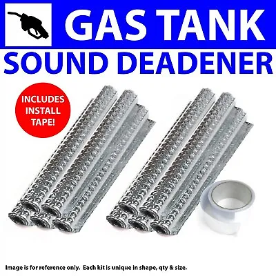 $32.95 • Buy Heat & Sound Deadener VW Type 2 Split 1949 - 67 Gas Tank Kit + Tape 8448Cm2