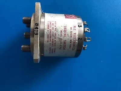 $20 • Buy RLC Coaxial RF  Switch  DC-18.0GHz 28VDC