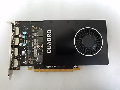 Lenovo NVIDIA Quadro P2000 PG410 5GB GDDR5 4-Port DisplayPort Graphics Card  • $160