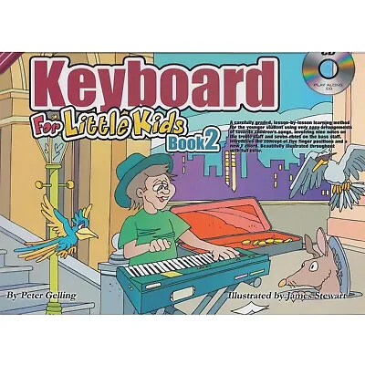 Electric Keyboard Digital Piano Young Player Tutor Music Lessons Book 2 + CD H8' • £14.99