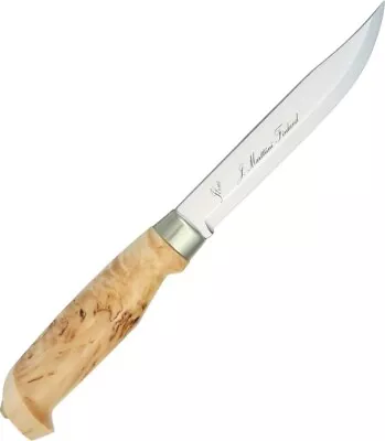 Marttiini MN139010 Lynx Hunting Birch Fixed Blade Knife + Sheath • $56.85