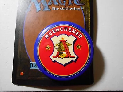 1-3/4  Anheuser Busch Muenchener Beer Cello Pinback Button • $4