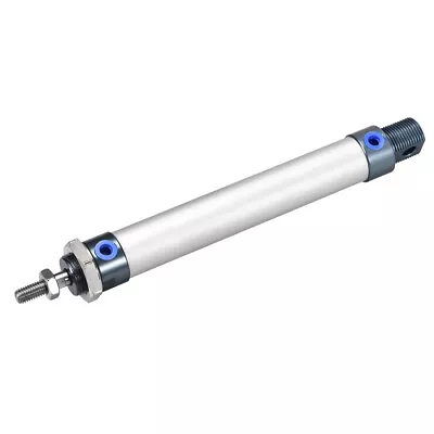 $34.10 • Buy Pneumatic Air Cylinder 20mm Bore 200mm Stoke M8 Single Rod Double Action