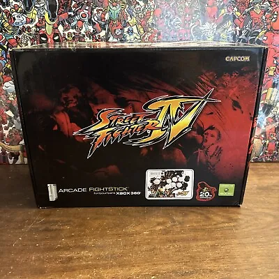 Madcatz Street Fighter IV 4 - XBOX 360 - Arcade Fight Stick JoyStick - Complete • $99.95