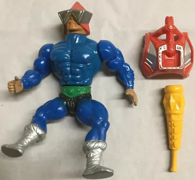 Vintage ‘83 Mekaneck He-Man MOTU Masters Of The Universe Figure Loose Incomplete • $14.79