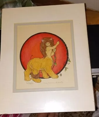 Mary Hanson-Roberts “Redecorating” Fantasy Illustration Signed Ltd Ed 1988 • $40