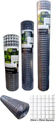 £39.95 • Buy Welded Wire Mesh Galvanised Fence Aviary Rabbit Hutch Chicken Run Coop Pet