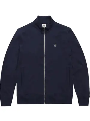 Franklin Marshall Navy Full Zip Sweatshirt • £39.99