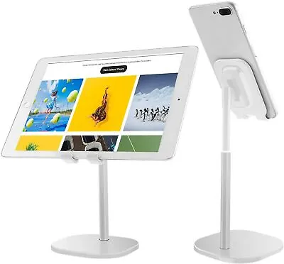 Adjustable Tablet Stand Holder Mount Desk Portable For IPad Phone Samsung IPhone • £3.99