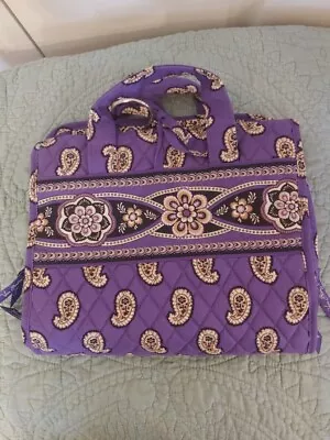 Vera Bradley Simply Violet Hanging Travel Organizer/Cosmetic Toiletry Bag Purple • $19.99