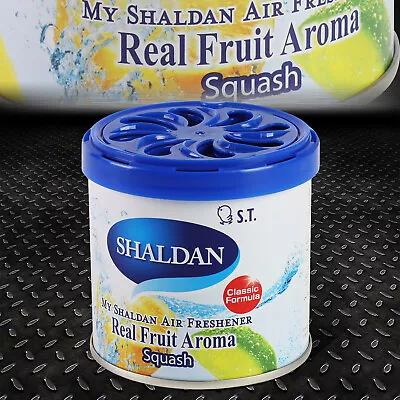 My Shaldan Real Fruit Aroma [squash] Limonene Gel Steel Can Air Freshener 80g • $8.38