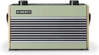 £64.95 • Buy Roberts Rambler BT Retro Digital Portable Bluetooth Radio DAB/DAB+/FM RDS GREEN