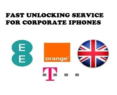 UNLOCK CORPORATE IPHONES UK EE /T-Mobile /Orange XR XS XS MAX 11 11PRO 11PRO MAX • £11.99