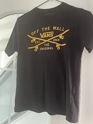 £7.99 • Buy Ladies Vans T Shirt Size 8-10
