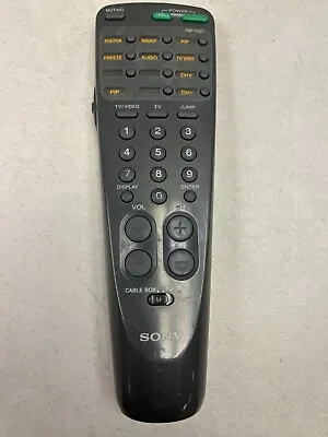 Authentic SONY Vintage TV / Cable Box Slide Original Remote Control UR64EC1487 • $8.79