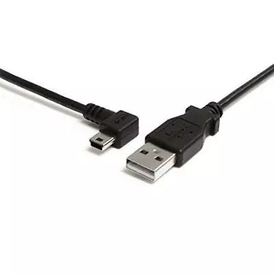 StarTech.com 3 Ft. (0.9 M) Left Angle Mini USB Cable - USB 2.0 A To Left Angle • $11.99