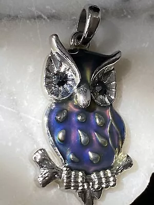 Vintage Owl Pendant Color Changing Mood Pendant • $19