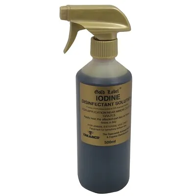 Gold Label Iodine Spray 500ml • £11.15