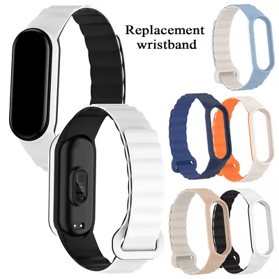 For Xiaomi Mi Band 7/6/5/4/3Amazfit Band 5 Replacement Silicone Watch Band Strap • $9.48