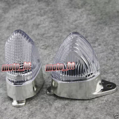 Brake Turn Signal Rear Tail Light Clear Fit Kawasaki Ninja ZX10R ZX6R 2004 2005 • $24.63